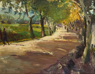 Straße bei Godramstein