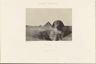 Ägypten Moyenne. Der Sphinx