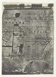Großer Tempel der Isis in Philae, Zweites Pylon, Nubien, 1849-51, gedruckt 1852
