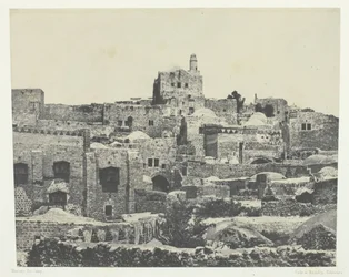 Jerusalem, Westliches Viertel, Palästina, 1849-51, gedruckt 1852