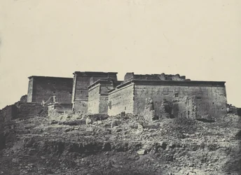 Nubien. Großer Tempel der Isis, A Philoe. Gesamtansicht von Norden