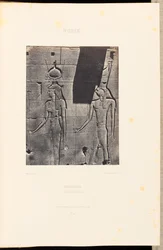 Nubien. Kalabscheh. Isis und Horus-Arsiési