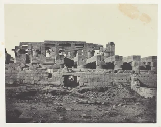 Palais de Karnak, Südlicher Eingang der Hypostylhalle; Theben