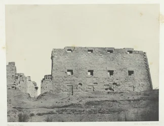 Palais de Karnak, Grands Pylones du Sud-Ouest, Theben, 1849-51, gedruckt 1852
