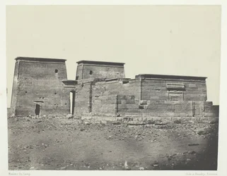 Tempel von Dakkeh, altes Pselcis, Nubien, 1849-51, gedruckt 1852