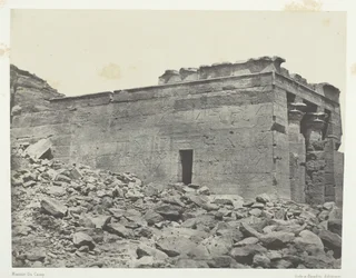 Tempel von Dandour, dem Triade Osiris-Isis-Horus gewidmet, Nubien, 1849-51