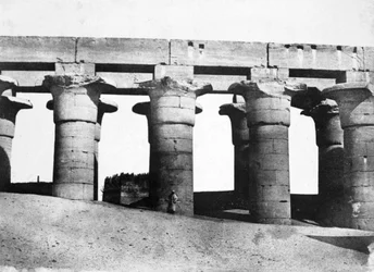 Tempelruinen, Ägypten, 1852