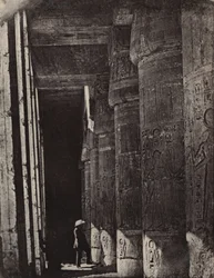 Theben, Medinet Habu, Galerien des Palastes