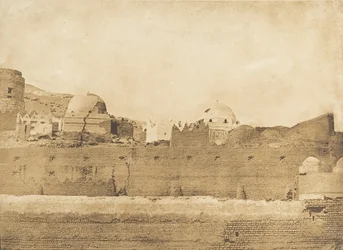 Muslimische Gräber in Siout, 1849-50