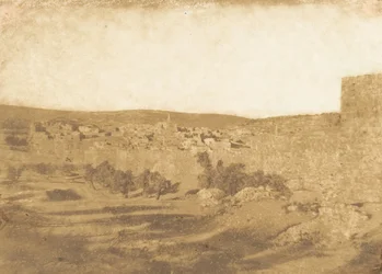 Vue prise au Nord-Ouest de Jérusalem, August 1850