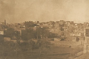 Vue prise du quartier Franc, au Kaire, Dezember 1849-Januar 1850