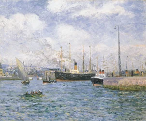 Abfahrt aus Havre, 1905
