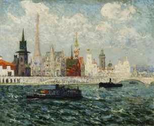 Die Pavillons, Internationale Ausstellung Paris, 1900