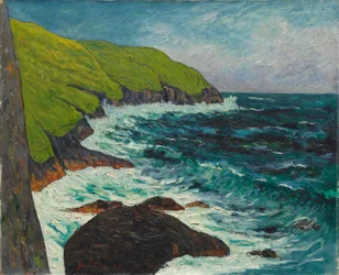 Die Klippen bei Beg-ar-Fry, Saint-Jean-du-Doigt