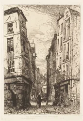 Rue des Marmousets (Altes Paris)