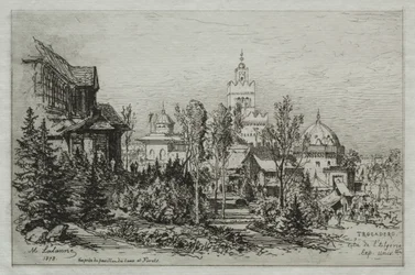 Der algerische Palast am Trocadero
