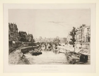 Ansicht vom Pont Saint-Michel
