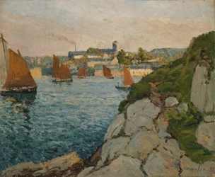 Douarnenez im Sonnenschein