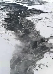 Windender Winterfluss