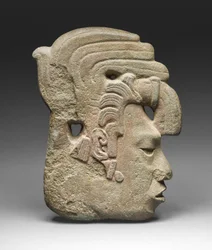 Königliches Profil, 650-800 n. Chr.