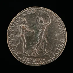 Apollo verfolgt Daphne [Rückseite], 1556