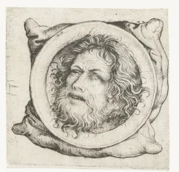 Der Kopf von Johannes dem Täufer auf einer Schüssel