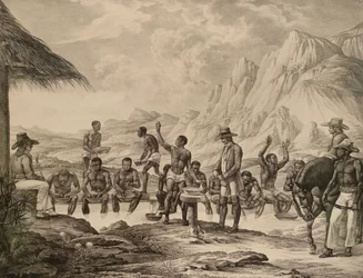 Das Waschen von Diamanten, Curralinho, 1823-1831