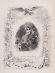 Die Göttin Freiheit, aus den Liedern von Béranger, 1829