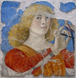 Musizierender Engel von Melozzo da Forli, ca. 1480 (Fresko)