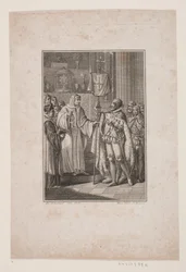 Zwei Illustrationen auf einem Blatt