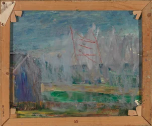Landschaft, Skizze