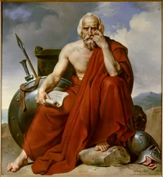 Porträt des Lykurg (Lykourgos), Gesetzgeber von Sparta