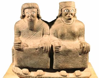 Der Gott Hadad und die Göttin Ischtar