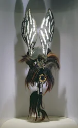 Kostümmaske der Zapoteken aus der Region Oaxaca in Mexiko
