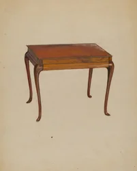 Silberner Teetisch, 1935-1942