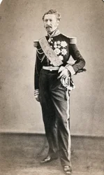 Porträt von Marschall Niel (1802-1869). Fotografie von Mayer und Pierson