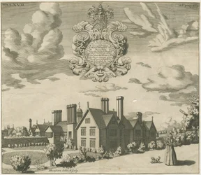 Blithfield Hall: Gravur