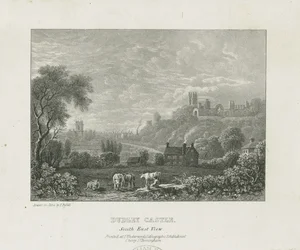 Dudley Castle: Kupferstich, undatiert [1653-1686]