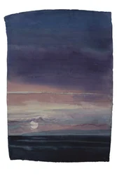 Sonnenuntergang über der Insel