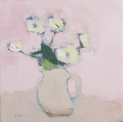 Weiße Anemonen