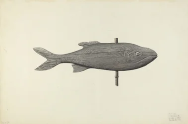 Fisch-Wetterfahne