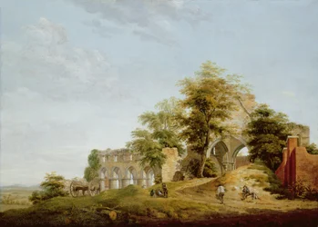 Ruinen der Buildwas Abbey, 1770