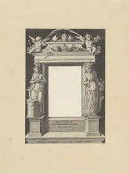Allegorische Darstellung mit Fides und Nachfolge