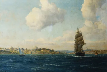 Ansicht von Konstantinopel