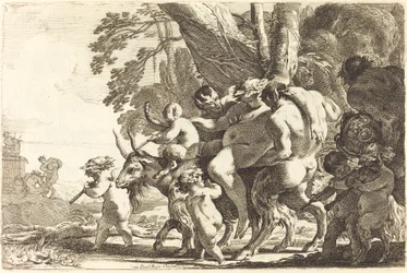 Betrunkener Silenus