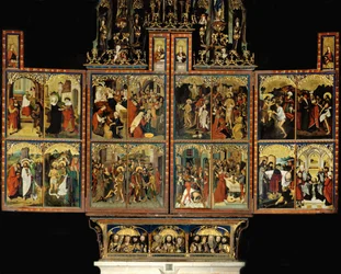 Hochaltar der Klosterkirche in Blaubeuren