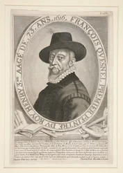 François Quesnel (1543-1619) im Alter von 73 Jahren