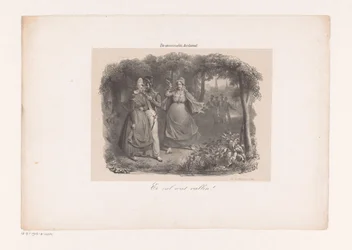 Verliebtes Paar und wütende Mutter (Die unerwartete Ankunft)