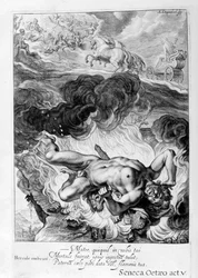 Der Tod des Herkules, 1655