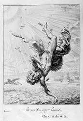 Der Fall des Ikarus, 1655